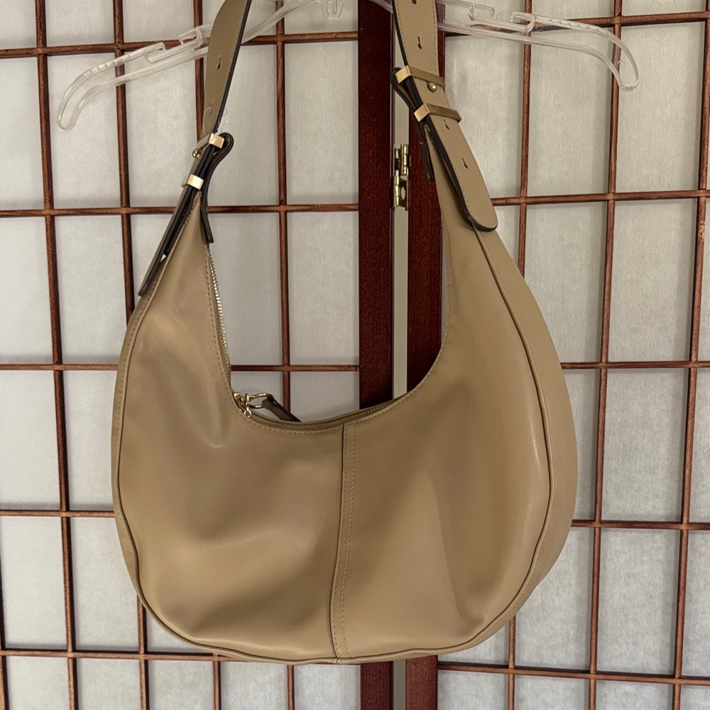 Chic Beige Hobo Bag